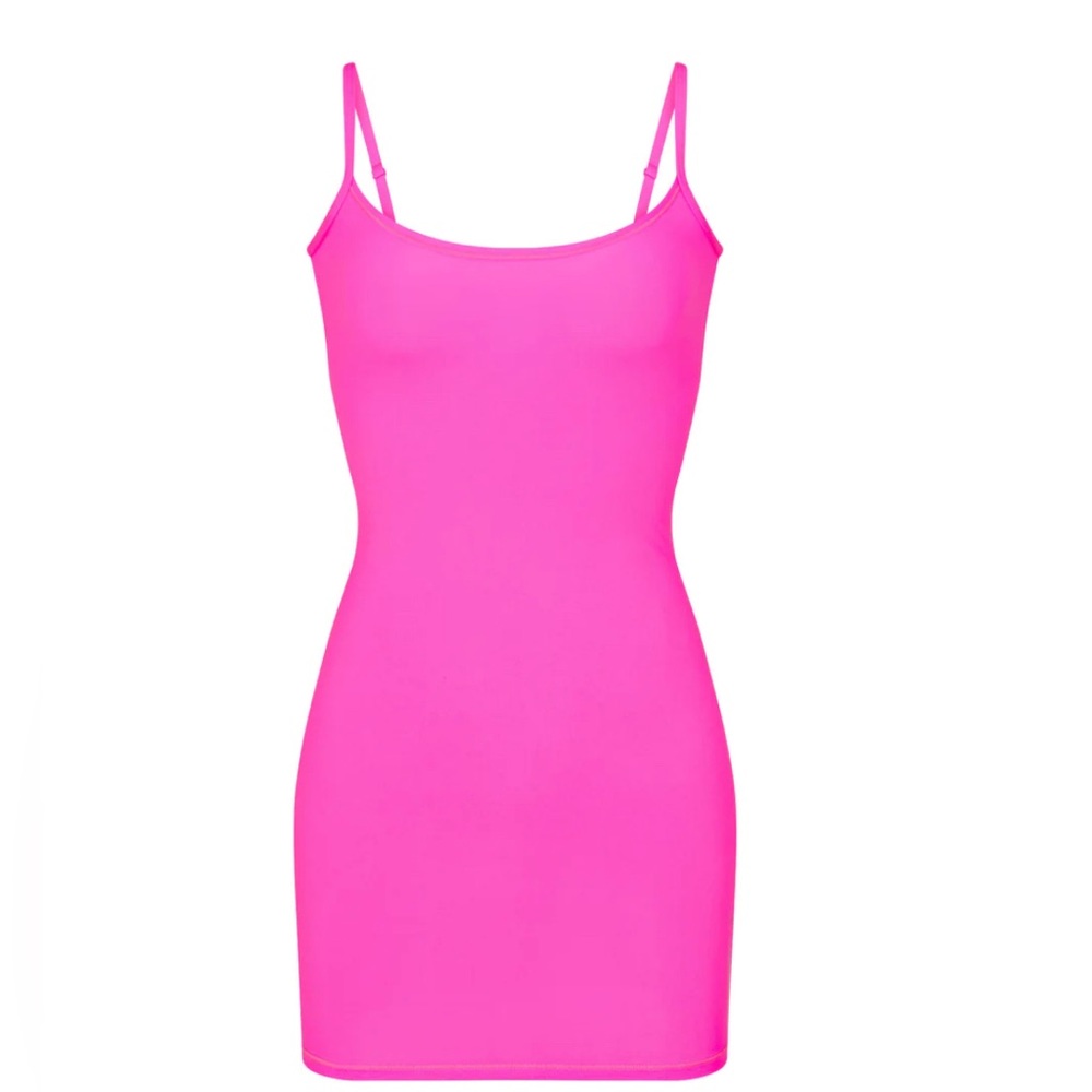 Skims pink slip dress- Brand New